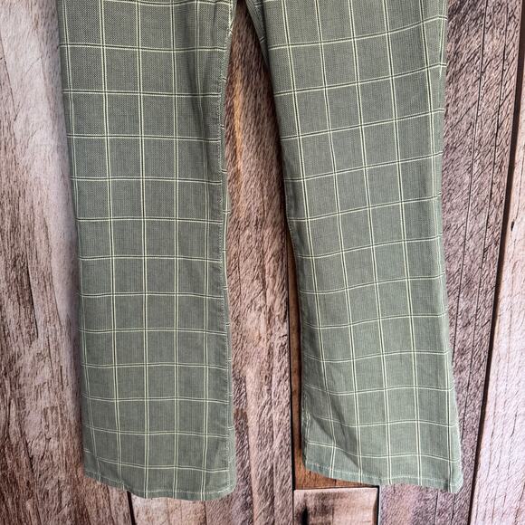 Frame Pants Le Crop Mini Boot Plaid Size 27 Versatile Work Casual Fall Spring - Picture 4 of 10